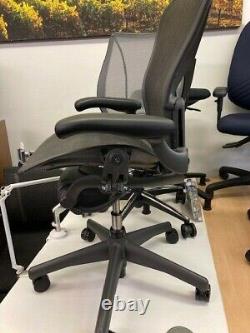 Herman Miller Aeron Flip Arm Task chair B fully spec inc posture fit