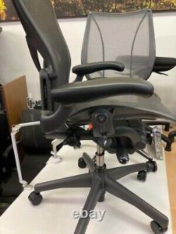 Herman Miller Aeron Flip Arm Task chair B fully spec inc posture fit