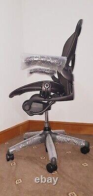Herman Miller Aeron Posture fit Chair Size B Fully Loaded NATIONWIDE DELIVERY
