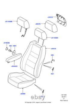 Land Rover Genuine Front Seat Armrest Fits Range Rover Sport 2010-2013 LR055802