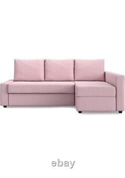 Master Of Covers IKEA Friheten With Chaise Snug Fit Sofa Slipcover Pink