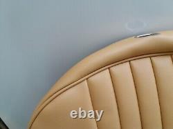 Mgb roadster SEAT covers in BISCUIT vinyl + headrest covers. Fits 1970 to 1981