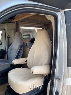 Motorhome seat covers 2 fronts- fits Fiat Ducato, Sunlight MOS 005 YEAR2022