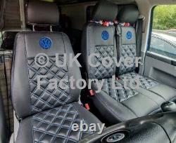 Multiple Colours 1+1 VW Transporter T5 Van Seat covers Code 1-20 Original Fit