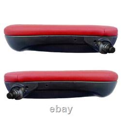 Pair Front Seat Armrest Inboard Leather Fit For Fiat Pop c Lounge 2016-2019