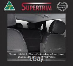REAR + Armrest Seat Cover Fit Hyundai i30 PD (2017 Now) Neoprene Waterproof