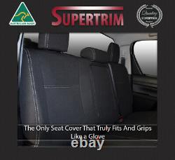 REAR + Armrest Seat Cover Fit Toyota Hilux MK. 8 Sep15-on Neoprene Waterproof