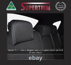 Rear Armrest seat covers fit Mazda CX-5 (2012-now) waterproof premium neoprene
