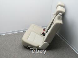 Rear Seat Audi Q5 8R Left Center Armrest Headrests Light Gray YVF Original