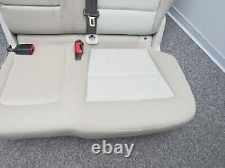 Rear Seat Audi Q5 8R Left Center Armrest Headrests Light Gray YVF Original