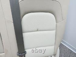 Rear Seat Audi Q5 8R Left Center Armrest Headrests Light Gray YVF Original