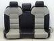 Rear Seat Bench Leather Audi S8 A8 4e Back Seat Lordose Valcona Black Light Grey
