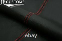 Red Stitch 2x Front Seat Armrest Leather Covers Fits Infiniti Qx56 04-10