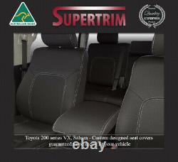 SEAT COVER Fit Toyota Landcruiser 200 Series REAR+ARMREST PREMIUM NEOPRENE