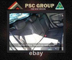 SEAT COVER fits Hyundai ix35 REAR+ARMREST 100% WATERPROOF PREMIUM NEOPRENE