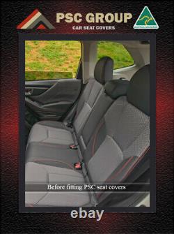 SEAT COVER fits Subaru Forester REAR+ARMREST 100% WATERPROOF PREMIUM NEOPRENE