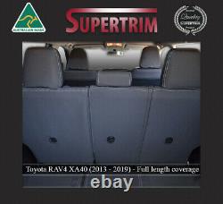 Seat Cover Fit Toyota RAV4 Rear With Armrest Access Waterproof Premium Neoprene