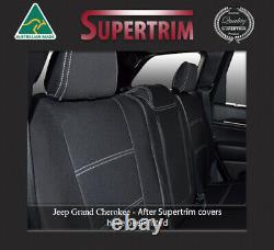 Seat Cover Fits Jeep Grand Cherokee Rear Armrest Access Waterproof Neoprene