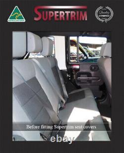 Seat Cover Fits Jeep Wrangler Rear Armrest Access Waterproof Neoprene