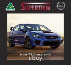 Seat Cover Fits Subaru WRX Rear With Armrest Access Waterproof Premium Neoprene