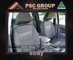 Seat Covers Fit Mazda BT-50 Front FB+MP + Rear Armrest 100% Premium Neoprene
