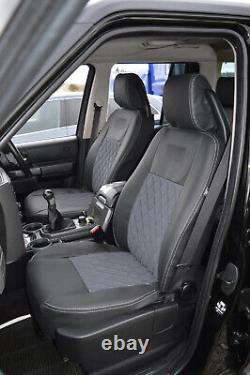 To suit Land Rover Discovery 3 5 Seater Tailored Diamond Quilted Seat Covers
