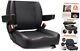 Universal Forklift Seat, Tractor Seat, With Micro Switch, Armrest And Safety