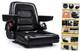 Universal Forklift Seat, Tractor Seat, With Micro Switch, Armrest And Safety