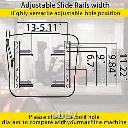 Universal Forklift Seat, Tractor Seat, with Micro Switch, Armrest and Safety