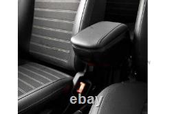 VW Audi Centre Console Centre Armrest Armrest Armrest Arm Sofa Leather Black