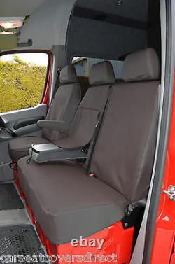 VW Crafter EXTRA Heavy Duty Waterproof Van Seat Covers Genuine Fit 2006+
