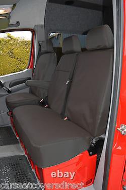 VW Crafter EXTRA Heavy Duty Waterproof Van Seat Covers Genuine Fit 2006+