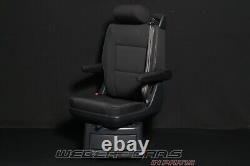 VW T6 Bus Multivan California Beach Swivel Seat Fabric With Armrest Anthracite