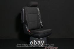 VW T6 Bus Multivan California Beach Swivel Seat Fabric With Armrest Anthracite