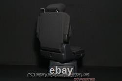 VW T6 Bus Multivan California Beach Swivel Seat Fabric With Armrest Anthracite