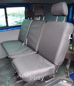 VW Transporter T5 Kombi Crew Cab (6 Seats) Waterproof Heavy Duty Seat Covers
