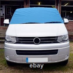 Vw T5 Shuttle (2003 2015) Front Seat Covers & Screen Wrap (blue) 190 103